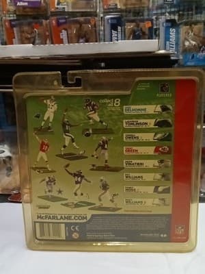 Mcfarlane NFL Dallas Cowboys Roy Williams White Jersey variant series 10 New - Thumbnail 3