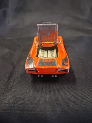 OLD DIECAST LESNEY MATCHBOX SUPERFAST NO. 27 LAMBORGHINI COUNTACH ENGLAND - Thumbnail 3