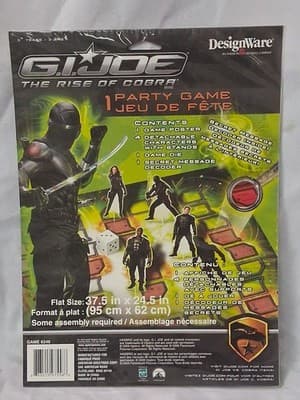 G.I. Joe Army Birthday Party Game The Rise of Cobra Military