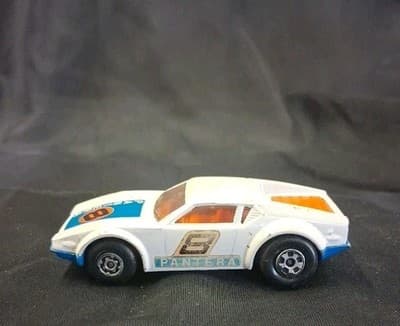 Matchbox Superfast #8 De Tomaso Pantera Vintage 1975 Made In England Diecast