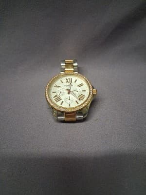 Fossil Two-Tone Stainless Steel Wristwatch - Thumbnail 4