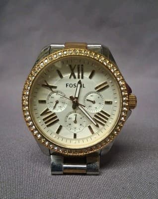 Fossil Two-Tone Stainless Steel Wristwatch