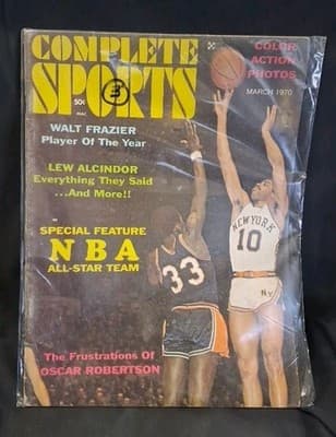Vintage "Complete Sports" Magazine – March 1970