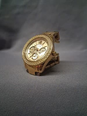 Fossil Riley Multi-Function Gold Ladies Watch -Works - Thumbnail 3