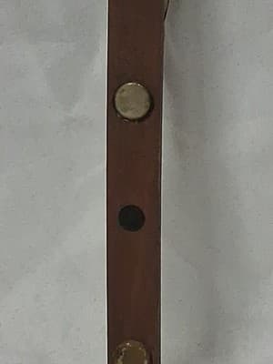 Vintage Wall Crucifix Jesus Oak Wood Gold NR Cross 10” - Thumbnail 6