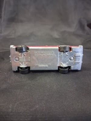 Hot Wheels Cadillac Seville Maroon/Silver 1980 Hong Kong - Thumbnail 5