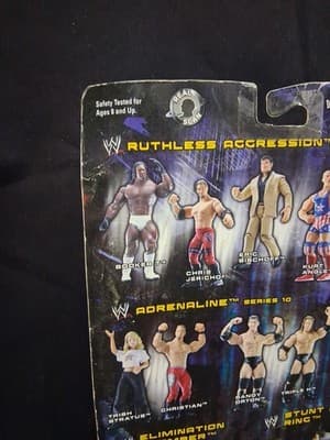 WWE Ruthless Aggression Series 12 Kurt Angle Real Scan Collectible Figure 2004 - Thumbnail 5