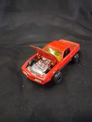 Majorette Pontiac Firebird Trans Am Red Tampo / #248-293 / 1/62 France - Thumbnail 3