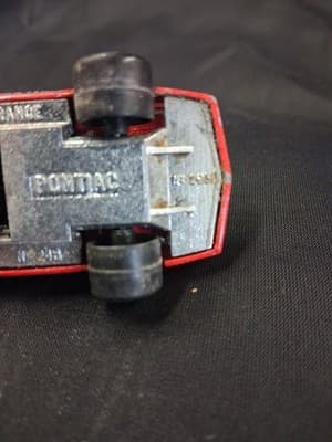 Majorette Pontiac Firebird Trans Am Red Tampo / #248-293 / 1/62 France - Thumbnail 8