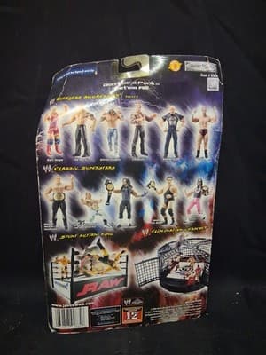WWE Kurt Angle Ruthless Aggression Series 8 2004 Jakks Pacific MOC WWF TNA - Thumbnail 6