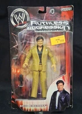WWE Ruthless Aggression Series 12 Real Scan Eric Bischoff Figure