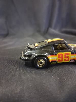 Hot Wheels Hot Ones Porsche 1974 P-911 Turbo Black Die Cast P911 911 VTG Vintage - Thumbnail 4
