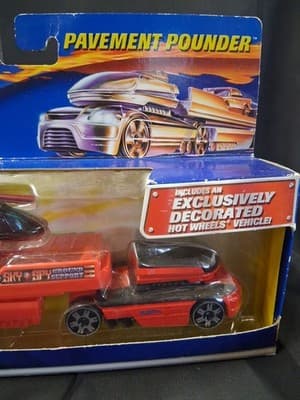 2001 Hot Wheels Pavement Pounders, Sky Spy Helicopter New In Box! RARE - Thumbnail 4