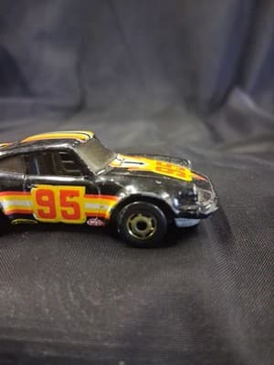 Hot Wheels Hot Ones Porsche 1974 P-911 Turbo Black Die Cast P911 911 VTG Vintage - Thumbnail 5