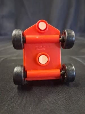 Vintage 1994 Bobby's World McDonald's Happy Meal Toy Bobby riding Red Wagon - Thumbnail 4