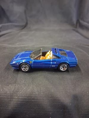 Hot Wheels | FERRARI 308 GTS | 2010 All Stars | (blue w/ tan int) (5SP) - Thumbnail 5