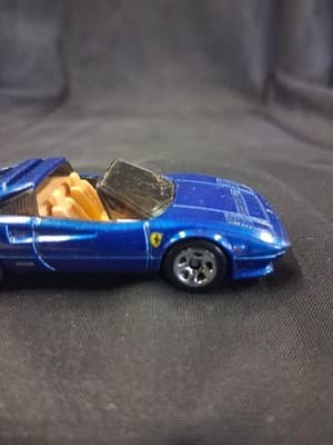 Hot Wheels | FERRARI 308 GTS | 2010 All Stars | (blue w/ tan int) (5SP) - Thumbnail 3