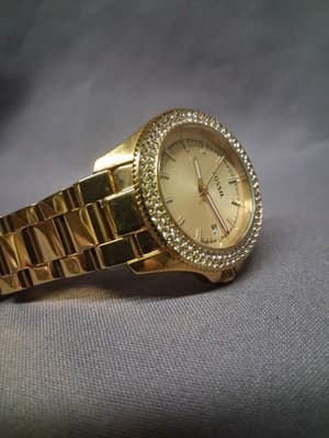 Fossil Riley Multi-Function Rose Gold-Plated Ladies Quartz Watch - Thumbnail 6