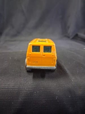 1979 Lesney Matchbox Super Fast #68 Chevy Van Orange England - Thumbnail 2