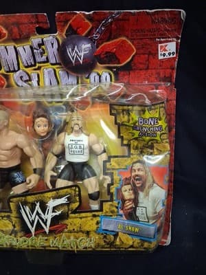 Jakks Pacific WWF Summer Slam ‘99 Grudge Match Hardcore Holly Al Snow NEW Dmg Bx - Thumbnail 3