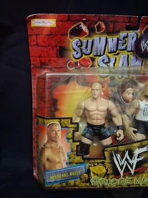 Jakks Pacific WWF Summer Slam ‘99 Grudge Match Hardcore Holly Al Snow NEW Dmg Bx - Thumbnail 2