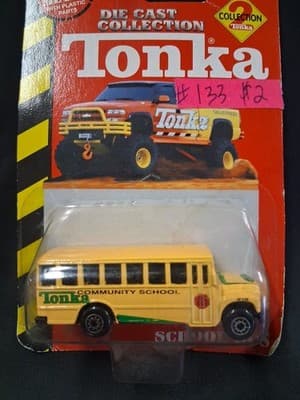 Tonka Maisto School Bus # 18 of 50 Vehicles "Tonka Community School" - Thumbnail 2