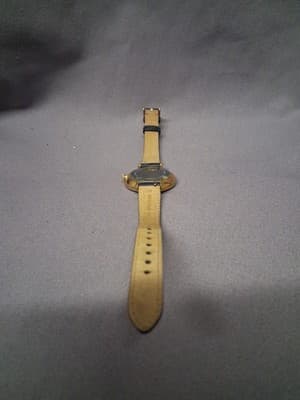 Fossil Womens Watch Quartz 36mm Case Blue Leather Band - Thumbnail 3