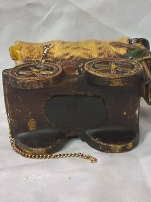 The Great Wild West Stagecoach Hand Painted Ceramic Coin Bank 5" See Photos - Thumbnail 11