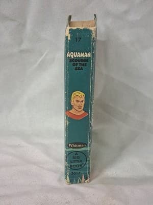 Aquaman - Scourge Of The Sea (Whitman 1968 Big Little Book) #17 Vintage DC HC - Thumbnail 2