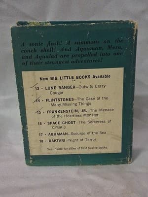 Aquaman - Scourge Of The Sea (Whitman 1968 Big Little Book) #17 Vintage DC HC - Thumbnail 3