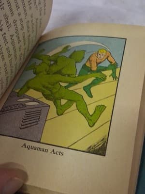 Aquaman - Scourge Of The Sea (Whitman 1968 Big Little Book) #17 Vintage DC HC - Thumbnail 4