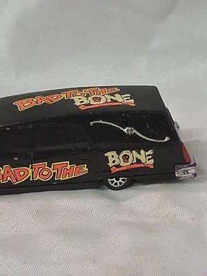 Vintage Mania Road Champs 90s Bad To The Bone Hearse Car 1994 5.25" - Thumbnail 6