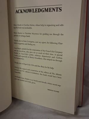 The Real Coke, the Real Story by Thomas Oliver (1986, Hardcover) - Thumbnail 3