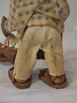 Vintage Mexican Gaucho Yardman Handmade Doll - Thumbnail 9