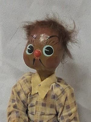 Vintage Mexican Gaucho Yardman Handmade Doll - Thumbnail 2