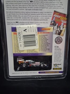 Johnny Lightning KISS Gene Simmons 1:64 Diecast Car w/ROCK 'N' ROLL OVER Album P - Thumbnail 4
