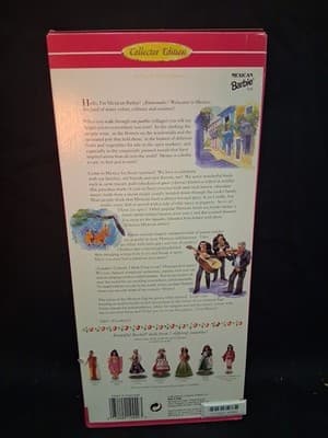 Mexican Barbie Dolls Of The World Collection 1995 Mattel 14449 NIB - Thumbnail 2