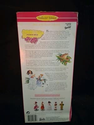 New Mattel 16754 Puerto Rican Barbie Dolls Of The World Collector Edition - Thumbnail 2