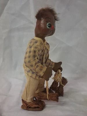 Vintage Mexican Gaucho Yardman Handmade Doll - Thumbnail 5