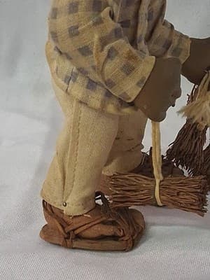 Vintage Mexican Gaucho Yardman Handmade Doll - Thumbnail 6