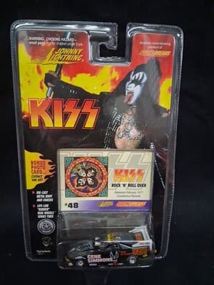 Johnny Lightning KISS Gene Simmons 1:64 Diecast Car w/ROCK 'N' ROLL OVER Album P - Thumbnail 2