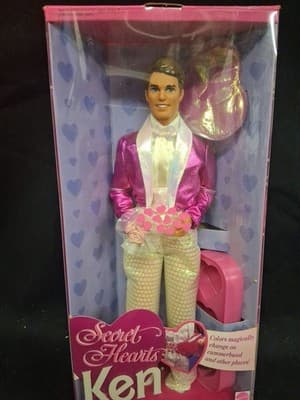 1992 Sweet Hearts Ken #7988 Color Change Items - Thumbnail 2