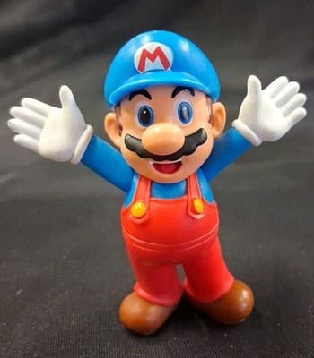 Super Mario Ice Mario And Ice Luigi Action Figures - Thumbnail 4