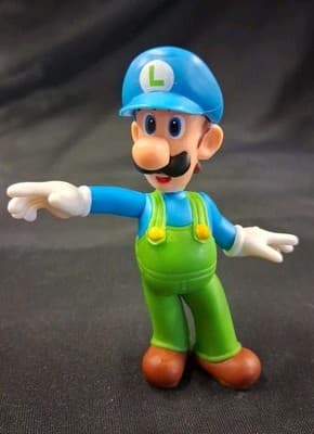 Super Mario Ice Mario And Ice Luigi Action Figures - Thumbnail 2