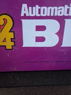 SEALED 1975 HASBRO AUTOMATIC BINGO GAME Vtg Very RARE Pawtucket RI New In Box - Thumbnail 8