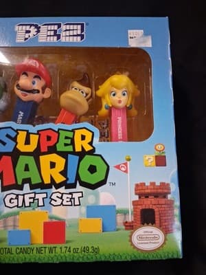 Brand New Sealed PEZ Super Mario Gift Set (NINTENDO) 2017 - Thumbnail 3