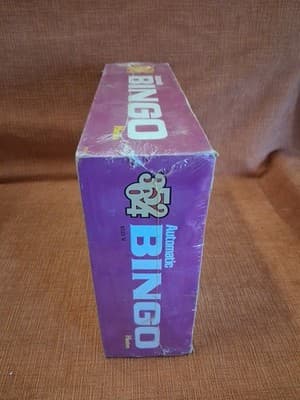 SEALED 1975 HASBRO AUTOMATIC BINGO GAME Vtg Very RARE Pawtucket RI New In Box - Thumbnail 4