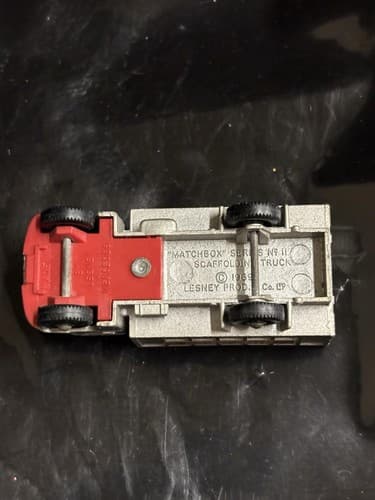 1969 LESNEY MATCHBOX No. 11 Builders Supply Scaffolding Truck, 1:64, England - Thumbnail 5