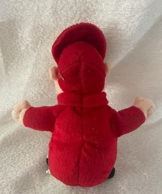 VTG GEMMY ALVIN THE CHIPMUNK "DON'T BE LATE" FOR CHRISTMAS BEAN BAG PLUSH-READ! - Thumbnail 2