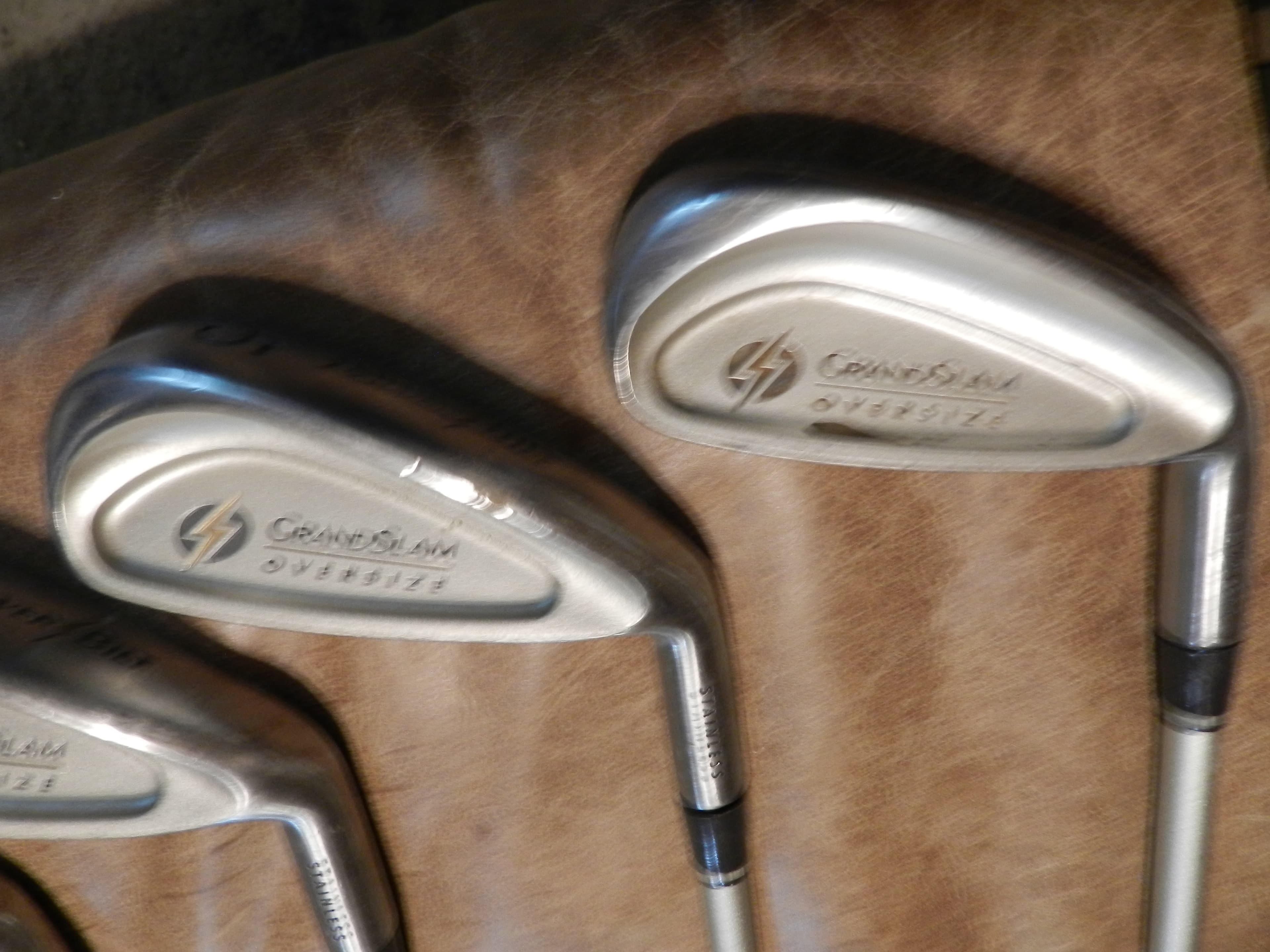 Powerbilt Grand Slam Oversize 1W 3W, 5W, 4,5,6, 7, 8, 9 Irons,S & P Wedge N30K - Thumbnail 6
